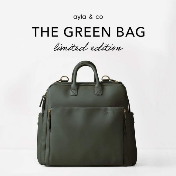 Ayla & Co Handbags - Brand New Ayla&Co Large Travel Bag color Olive Green